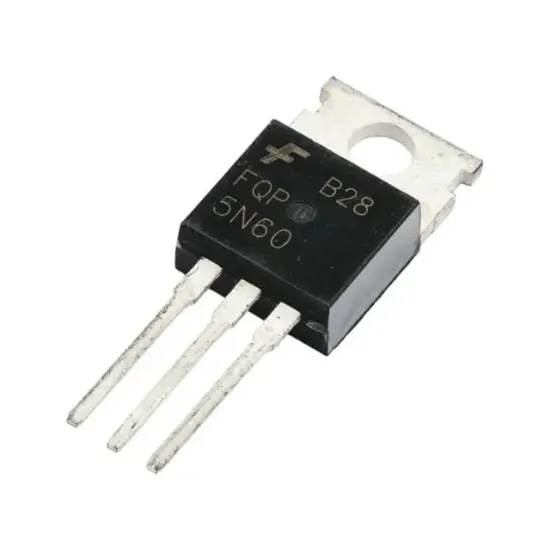 5N60 TO-220 Mosfet resmi