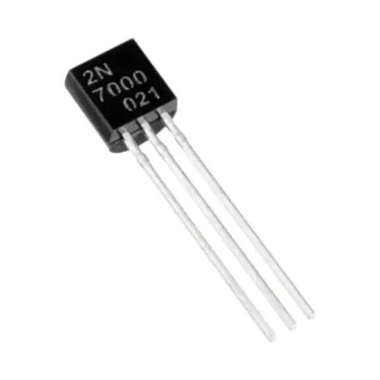 2N 7000 TO-92 Mosfet resmi