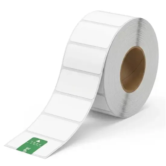 Powermaster PM-29887 Termal 40x60 Mm Etiket Yazıcı Makinesi 120'li Rulo Etiketi resmi