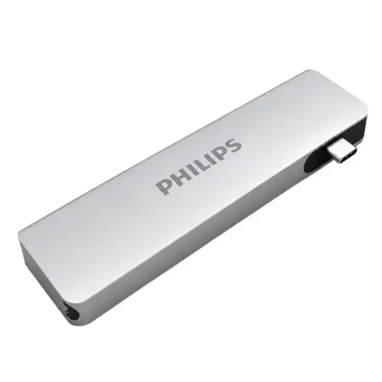 Philips SWR1604P/93 USB-C to 4 Port USB 3.0 Ultra İnce Alüminyum Hub Çoklayıcı  resmi