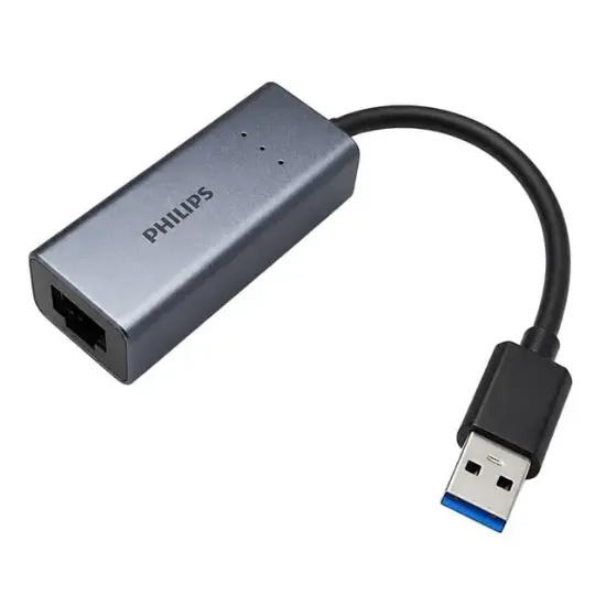 Philips SWR1609H/93 USB 3.0 to Gigabit Ethernet RJ45 1000Mbps İnternet Adaptörü resmi