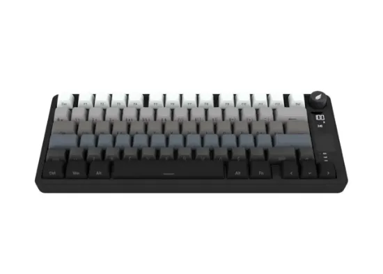 HAWK GAMING HK255BG MEMBRANE LCD RGB KABLOSUZ BLUE KLAVYE resmi