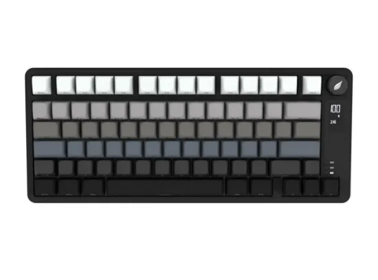 HAWK GAMING HK255BG MEMBRANE LCD RGB KABLOSUZ BLUE KLAVYE resmi