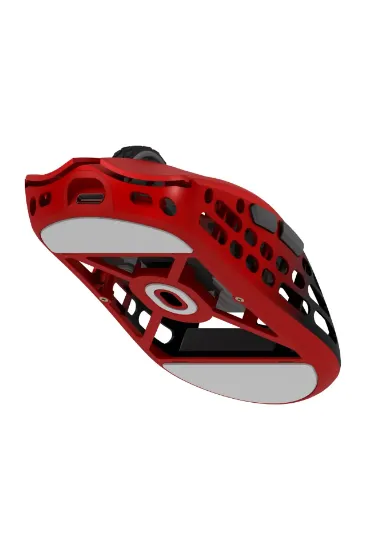 HAWK GAMING HM620 KABLOSUZ SIYAH KIRMIZI MOUSE resmi