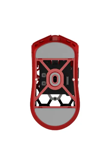 HAWK GAMING HM620 KABLOSUZ SIYAH KIRMIZI MOUSE resmi