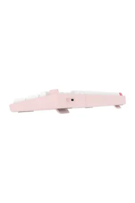 HAWK GAMING HK258WP KABLOSUZ BEYAZ PEMBE KLAVYE resmi