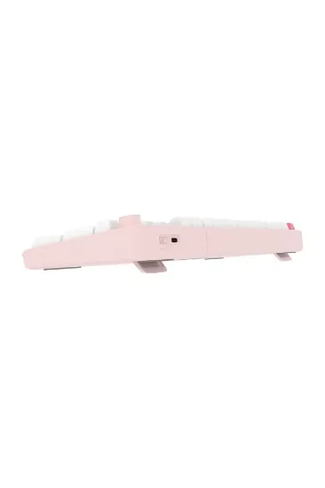 HAWK GAMING HK258WP KABLOSUZ BEYAZ PEMBE KLAVYE resmi