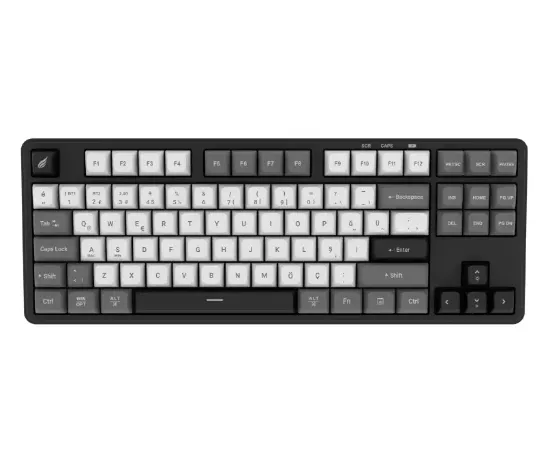 HAWK GAMING HK220BW SIYAH BEYAZ GAMING KLAVYE resmi