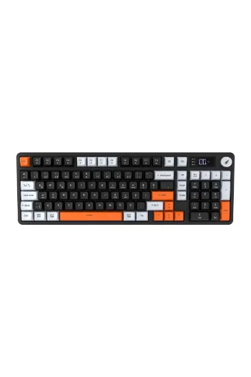 HAWK GAMING HK258BW GAMING KABLOSUZ KLAVYE SIY-TUR resmi