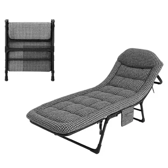 Sunup SN-26975 Taşınabilir Ayarlanabilir 5 Kademe Sünger Kamp Yatak Şezlong (Kazayağı) resmi