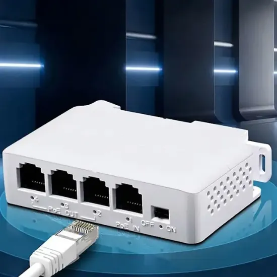 Powermaster PM-29704 IP Kamera İçin 100 Metre Mesafe Artırıcı- Poe Extender resmi