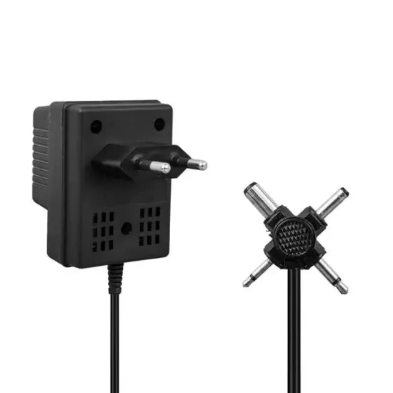 Powermaster PM-20043 3 Volt - 12 Volt - 0.5 Amper Ayarlı Adaptör 4 Uçlu resmi