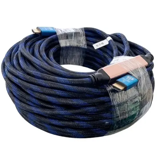 Powermaster Örgülü Çipsetli + Çift Filtreli 40 Metre HDMI Kablo resmi