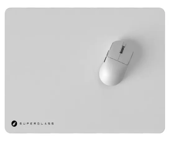 HAWK GAMING HM20B  SUPERGLASS CAM MOUSEPAD BEYAZ resmi