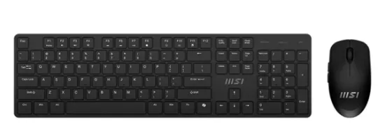 MSI FORGE K200 WIRELESS COMBO SIYAH KLAVYE MOUSE S resmi