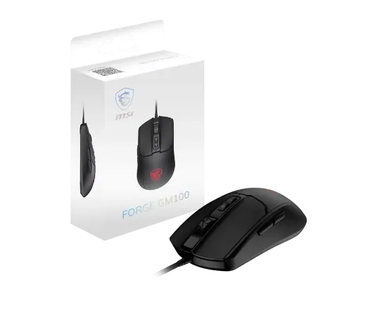 MSI FORGE GM100 GAMING MOUSE resmi