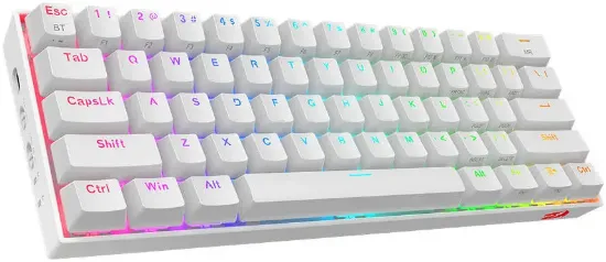 REDRAGON K530 DRACONİC BEYAZ KABLOSUZ KLAVYE resmi