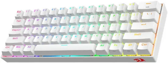 REDRAGON K530 DRACONİC BEYAZ KABLOSUZ KLAVYE resmi