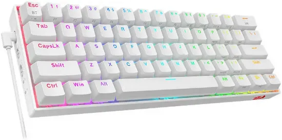 REDRAGON K530 DRACONİC BEYAZ KABLOSUZ KLAVYE resmi