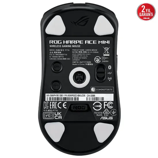 ASUS P716 ROG HARPE ACE MINI BLACK MOUSE resmi