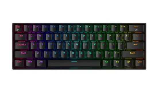 REDRAGON K530 PRO SİYAH KABLOSUZ BROWN SWİTCH resmi