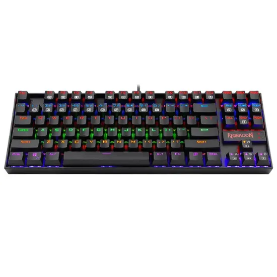 Redragon Kumara K552-KR Red Switch RGB Klavye resmi