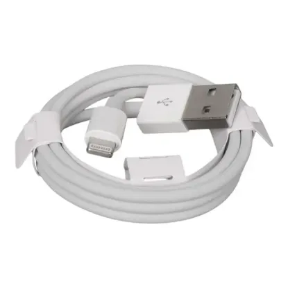 Weko WK-29905 Beyaz 1 Metre Usb to Lightning Şarj - Data Aktarım Kablosu resmi
