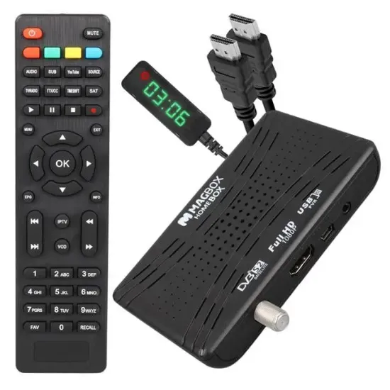 Magbox Homebox Full HD Uydu Alıcısı 4000 Kanal TKGS / Youtube / USB Destekli (Uzatma Display Gözlü) resmi