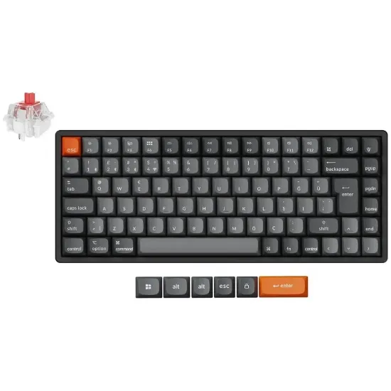 KEYCHRON K2 MAX K2M-J1-TR RED SWİTCH KLAVYE resmi