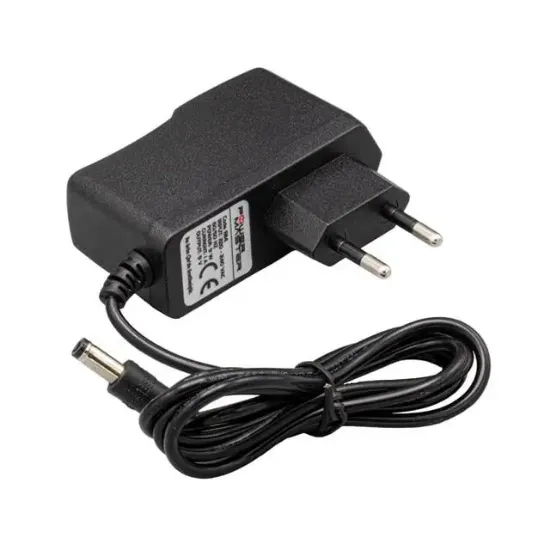 Powermaster PM-8114 9 Volt - 1 Amper 5.5*2.5 Mm Uçlu Priz Tipi Adaptör resmi