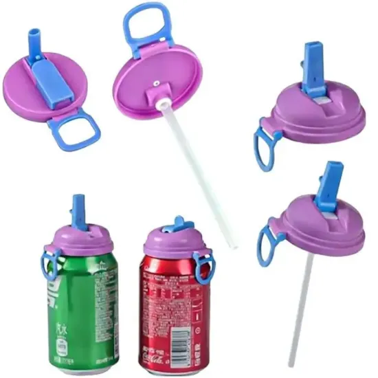 Sunup SN-29911 Kutulu İçecekler İçin Pipetli İçecek Kapağı    resmi