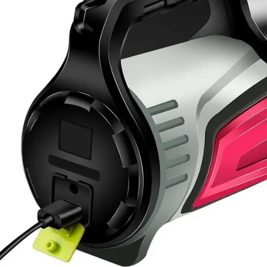 Powermaster Şarjlı Ledli Uzun Menzilli Kamp Tipi Işıldak Fener JS-881A resmi
