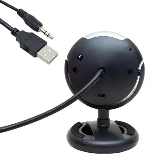 Powermaster 1.3 MP 10x Zoom Ledli Mikrofonlu Pc Webcam PM-3962 resmi