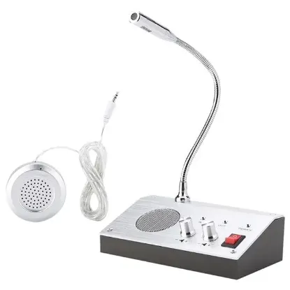 Magicvoice MV-2399 Çift Yönlü Gişe Mikrofonu Vezne Ve Gişe Konuşma Sistemi resmi