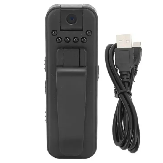 PowerMaster PM-24941 L7 Cep Vücut Tipi Güvenlik Kamerası 1080P Oynar Başlıklı Video ve Ses Kaydedici resmi