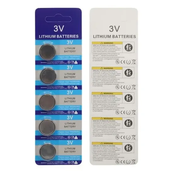PowerMaster PM-9536 CR2025 3 Volt Lityum Para Pil (5'LI Paket) resmi