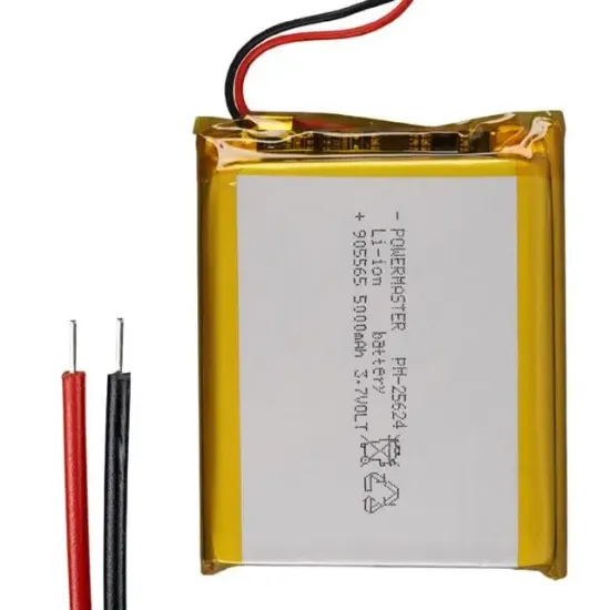 Powermaster 905565 3.7V 5000mAh Lityum Polimer Pil resmi