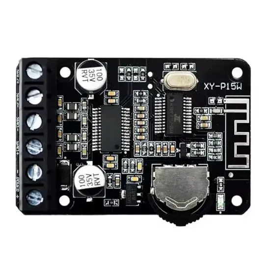 Powermaster XY-P15W Bluetooth Amfi Modülü Amplifikatör Devresi resmi