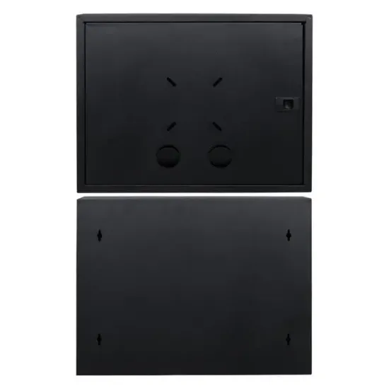 Fury 45x35x10cm Dik Tip Siyah DVR / NVR Güvenlik Kabini Pano resmi