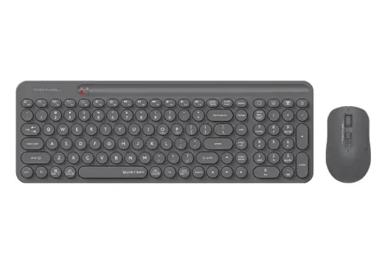 A4 TECH FG3300 Q 2.4 GHZ AİR2 GRİ KLAVYE+MOUSE resmi