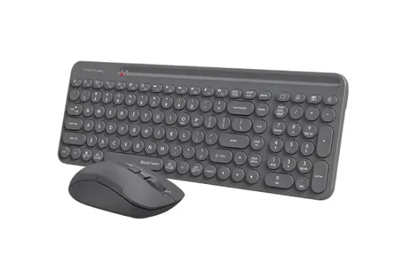 A4 TECH FG3300 Q 2.4 GHZ AİR2 GRİ KLAVYE+MOUSE resmi