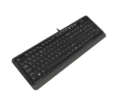 A4 TECH FK10 FN-MULTİMEDYA Q KLAVYE USB GRİ resmi