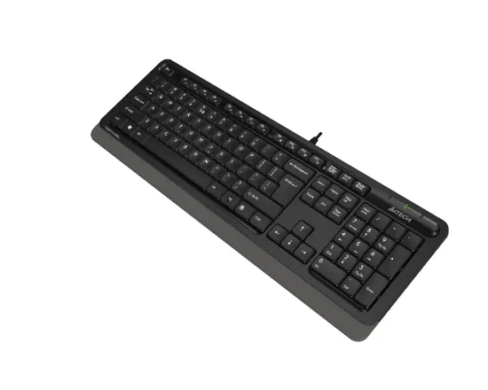 A4 TECH FK10 FN-MULTİMEDYA Q KLAVYE USB GRİ resmi