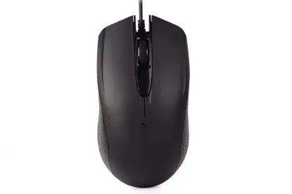 A4 TECH OP-760 USB SİYAH V-TRACK 1000 DPI MOUSE resmi