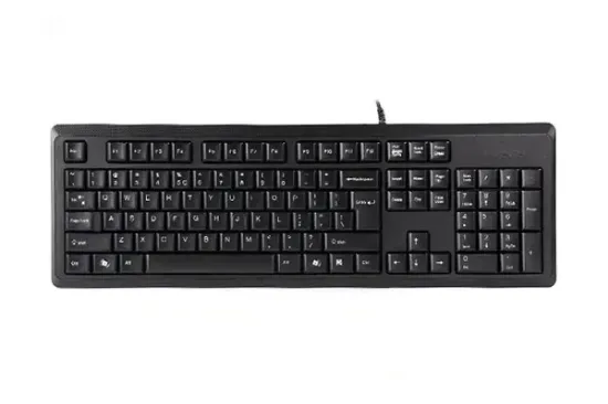 A4 TECH KR-92 Q KLAVYE USB STANDART SİYAH resmi