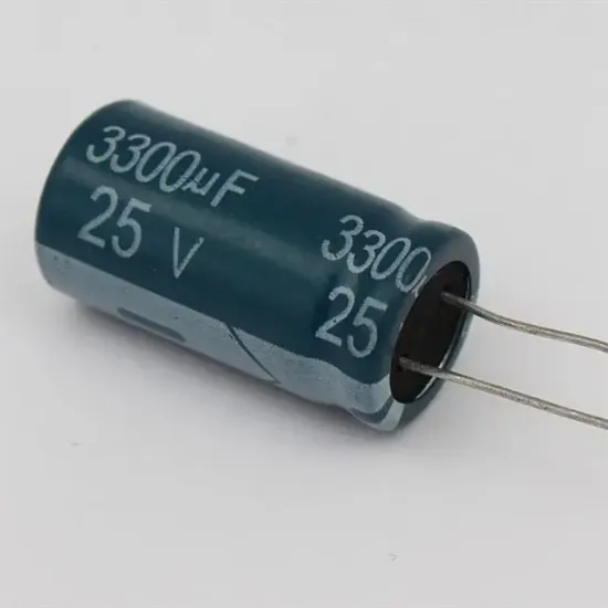3300 MF 25 V Kondansatör resmi