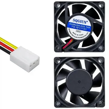 PowerMaster IC-216 Fırçasız DC Fan 60X60X25mm 12 Volt 3 Pin (Seri 2) resmi