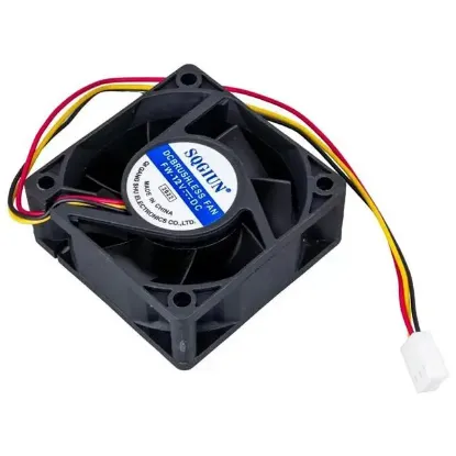 PowerMaster IC-216 Fırçasız DC Fan 60X60X25mm 12 Volt 3 Pin (Seri 2) resmi