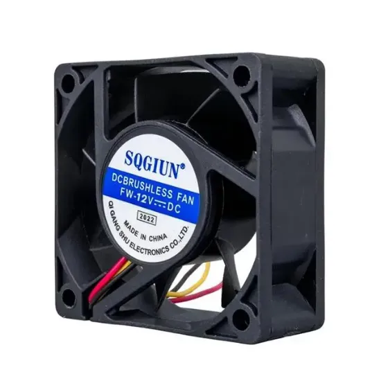 PowerMaster IC-216 Fırçasız DC Fan 60X60X25mm 12 Volt 3 Pin (Seri 2) resmi