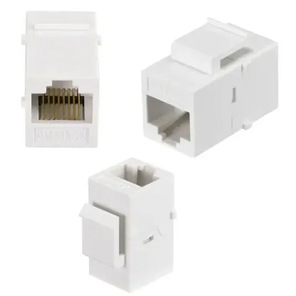Rj 45 Dişi-Dişi Ara Aparat Klipsli (8P/8C Ara) resmi
